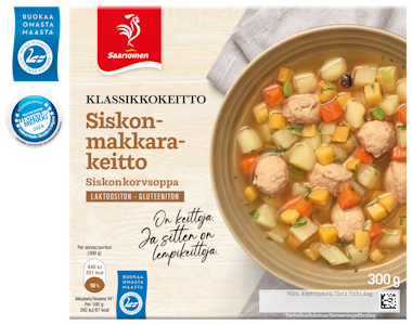 Saarioinen Klassikkokeitto siskonmakkarakeitto 300 g