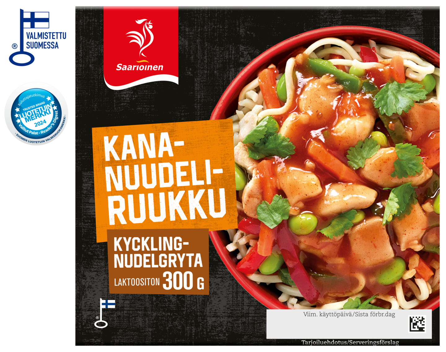 Saarioinen kana-nuudeliruukku 300g