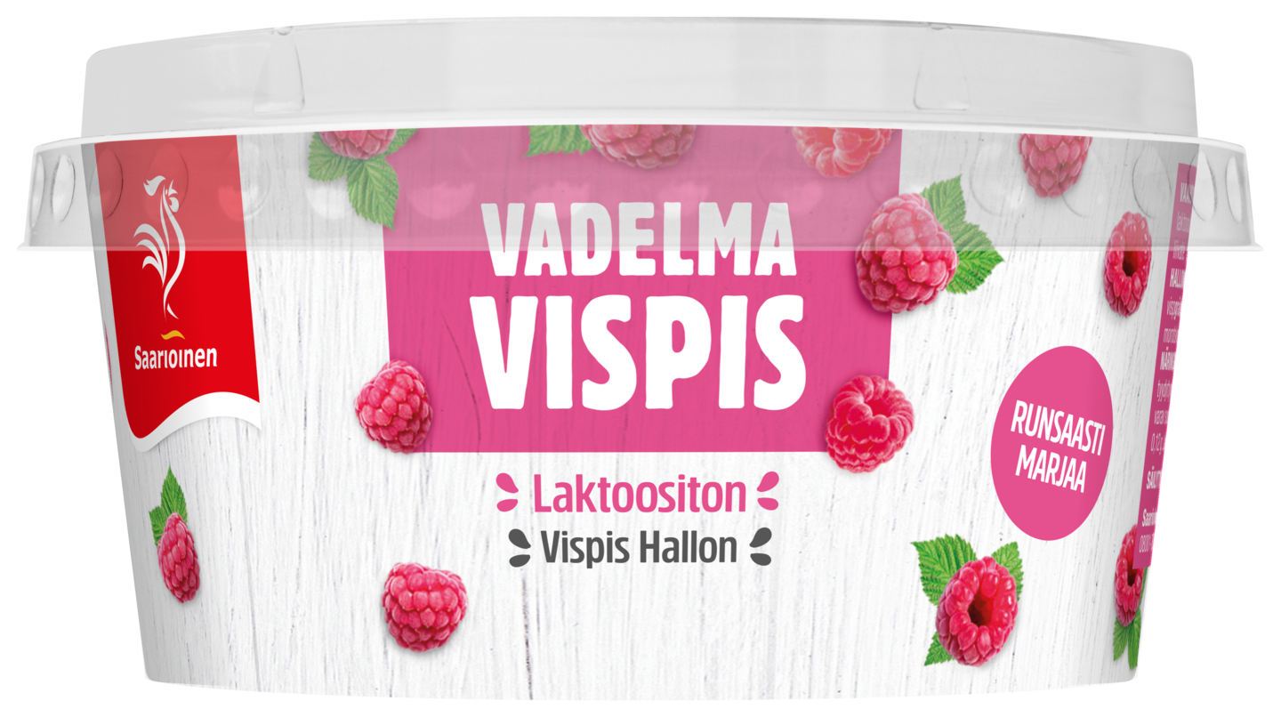 Saarioinen Vispis vadelma 130g