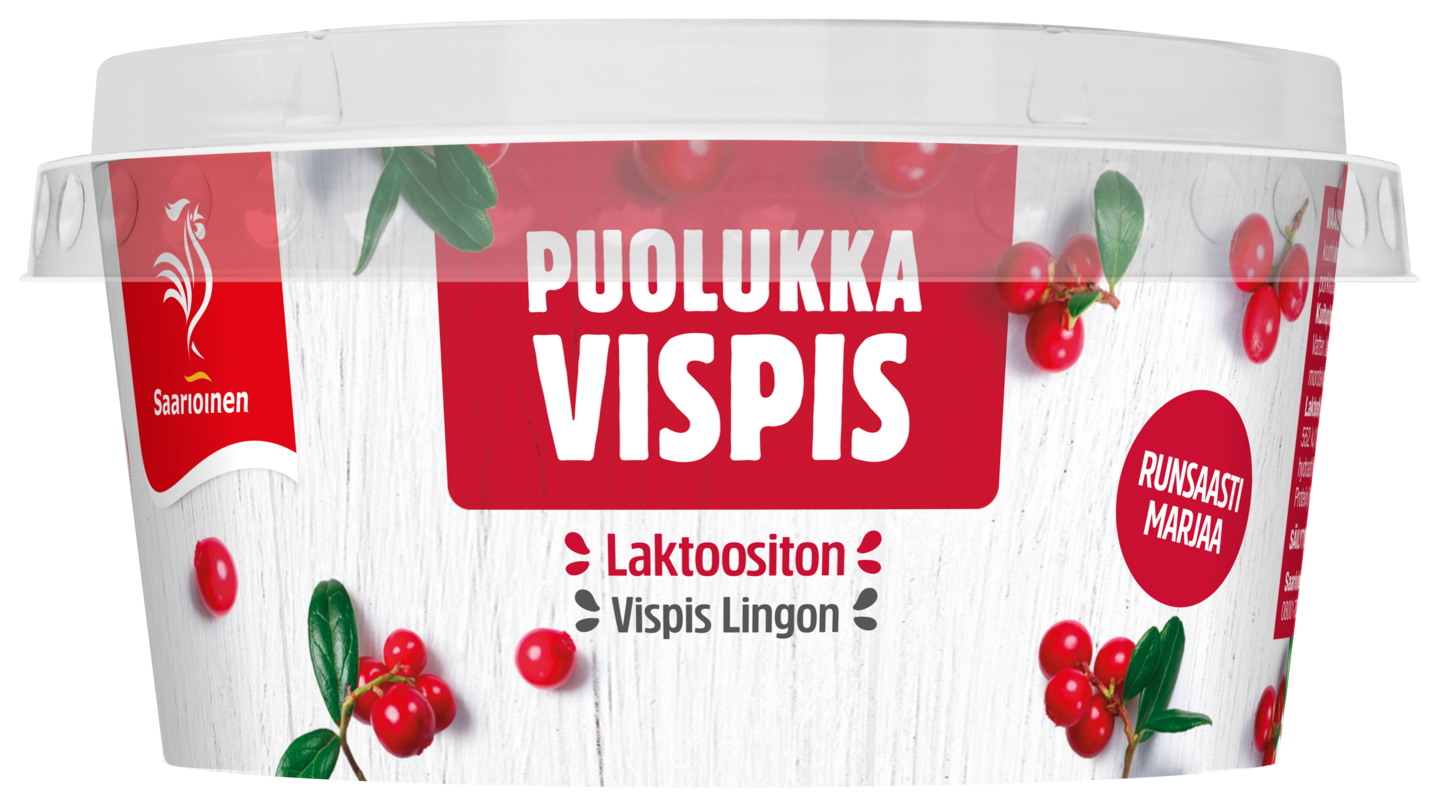 Saarioinen Vispis puolukka 130g