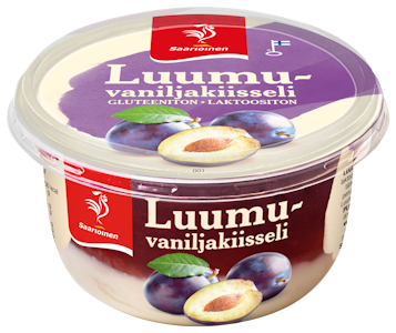 Saarioinen luumu-vaniljakiisseli 175g