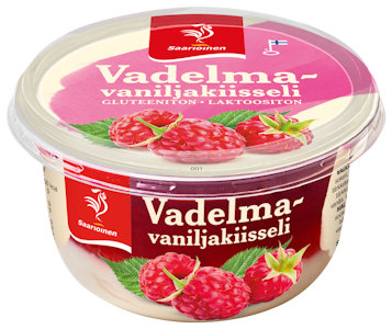 Saarioinen vadelma-vaniljakiisseli 175g