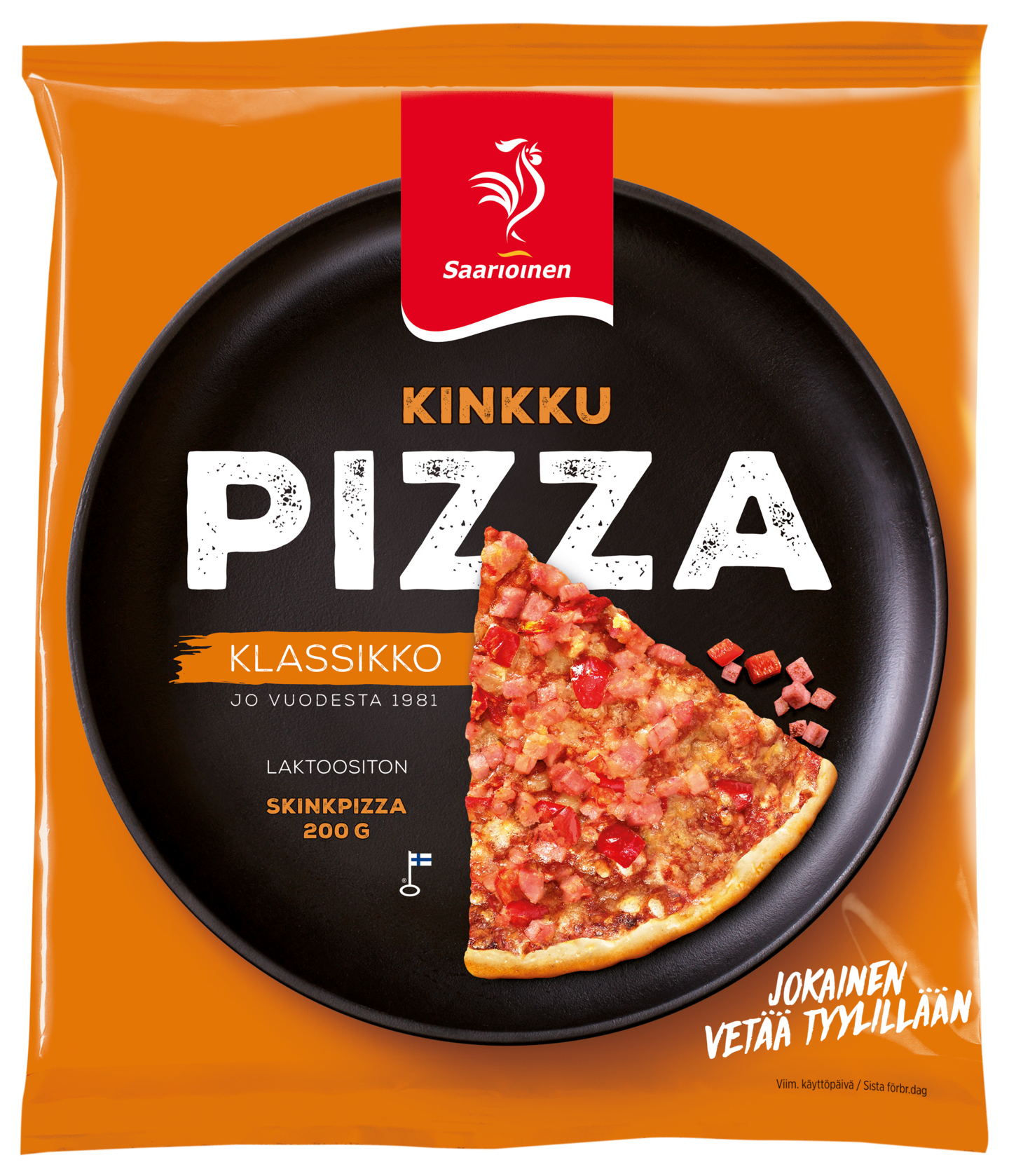 Saarioinen kinkkupizza 200g