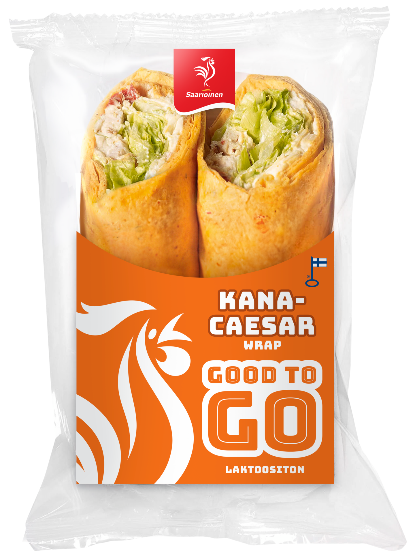 Saarioinen Good to Go kana-caesarwrap 220g