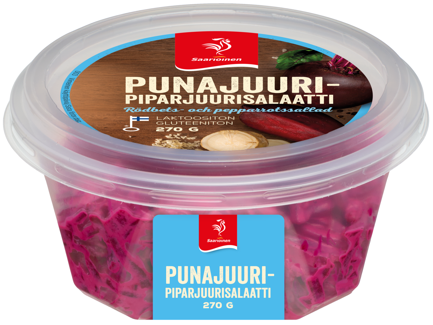 Saarioinen punajuuri-piparjuurisalaatti 270g