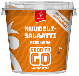 Saarioinen Good to Go miso kana-nuudelisalaatti 240 g