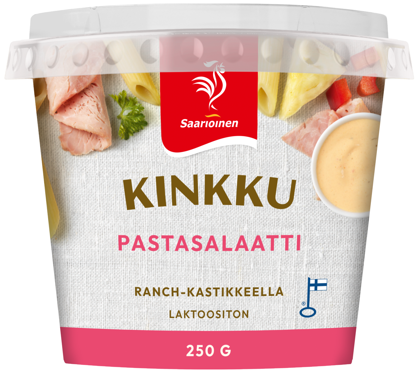 Saarioinen kinkku-pastasalaatti 250g