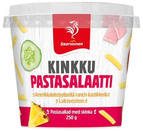 Saarioinen Eväs kinkku-pastasalaatti 250g