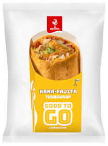 Saarioinen Good to Go tuubiwrap kana fajita 170 g