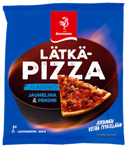 Saarioinen Lätkäpizza jauheliha-pekonipizza 200g