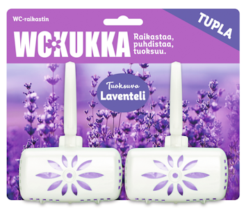 WC kukka wc-raikastaja 2x50g laventeli tuplapakkaus