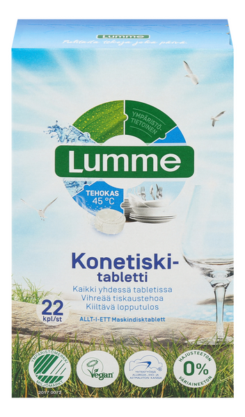 Lumme konetiskitabletti 22kpl