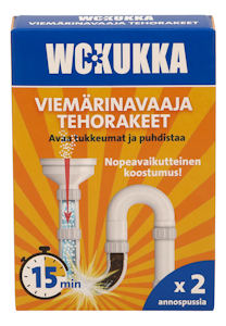 WC Kukka Viemärinavaaja Tehorakeet 2x60g