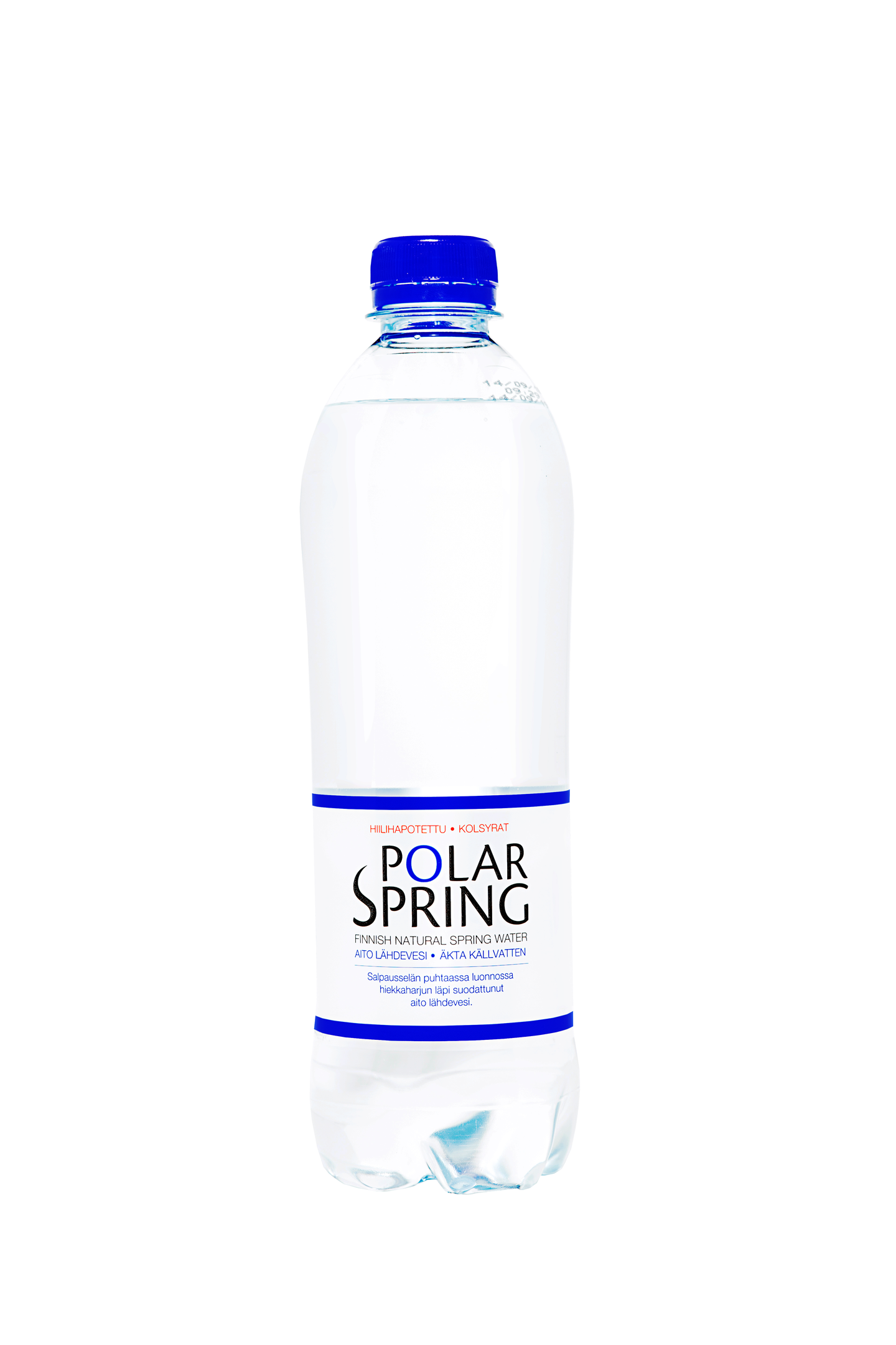 Polar Spring 0,5l Lähdevesi kevyesti hiilihapotettu