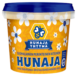 Hunajayhtymä suomalainen perinteinen kiteinen hunaja 450g