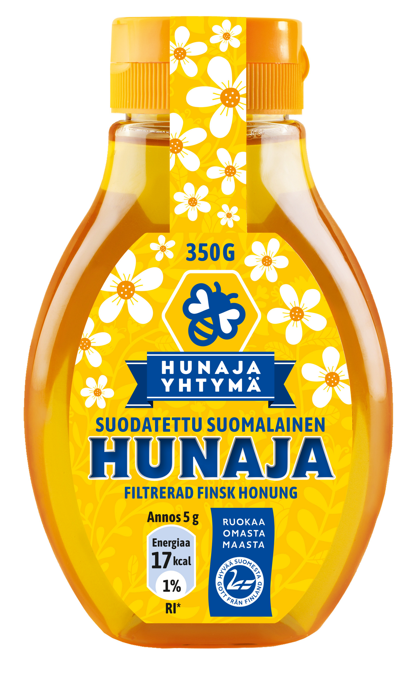 Hunajayhtymä suomalainen suodatettu hunaja 350g