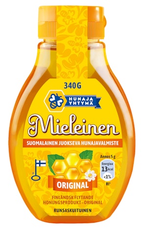 Mieleinen suomalainen juokseva hunajavalmiste original 340g