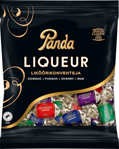 Panda liköörikonvehti karkkipussi 250g