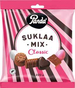 Panda Suklaamix Classic karkkipussi 220g