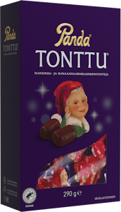 Panda tonttu suklaa-marmeladikonvehti 290g