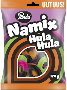 Panda Namix hula hula karkkipussi 170g