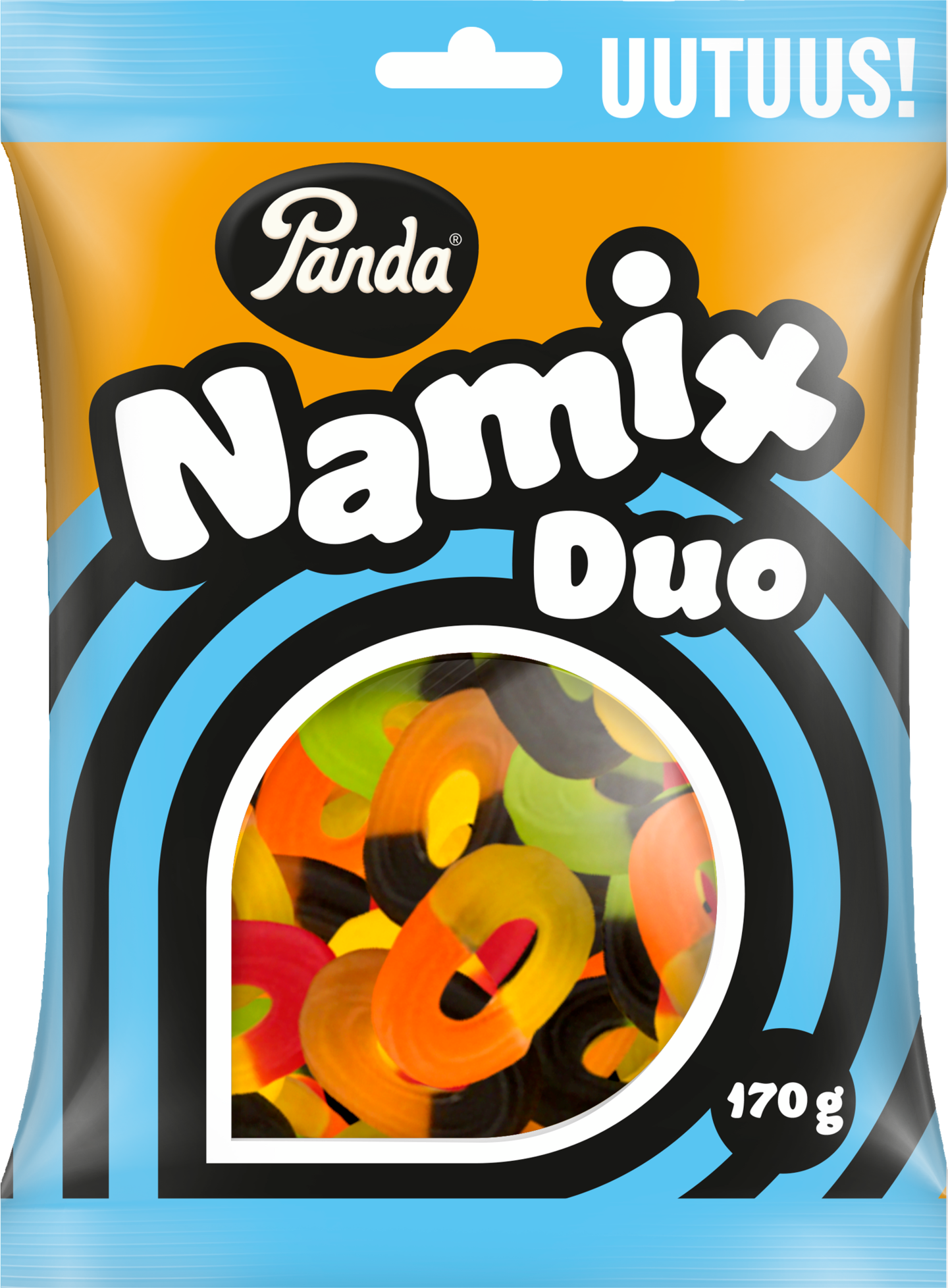 Panda Namix duo karkkipussi 170g