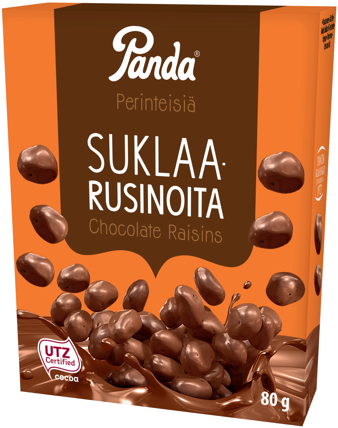 Panda Suklaarusinoita 80g RFA