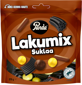 Panda Lakumix suklaa karkkipussi 275g