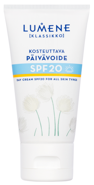 Lumene KLASSIKKO Kosteuttava päivävoide SPF20 50 ml