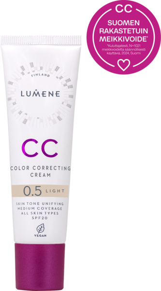 Lumene CC Color Correcting meikkivoide SK20 Light 30ml