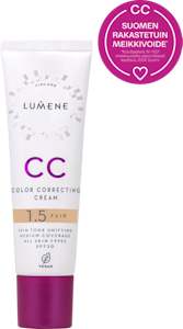 Lumene CC Color Correcting meikkivoide SK20 Fair 30ml