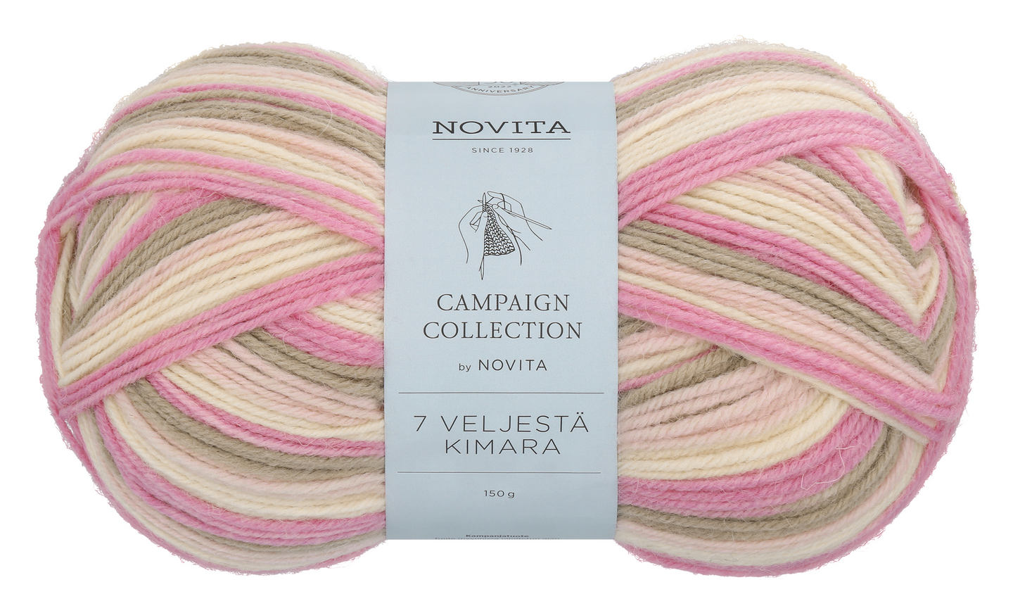 Novita 7 Veljestä Kimara 150g 491 retro