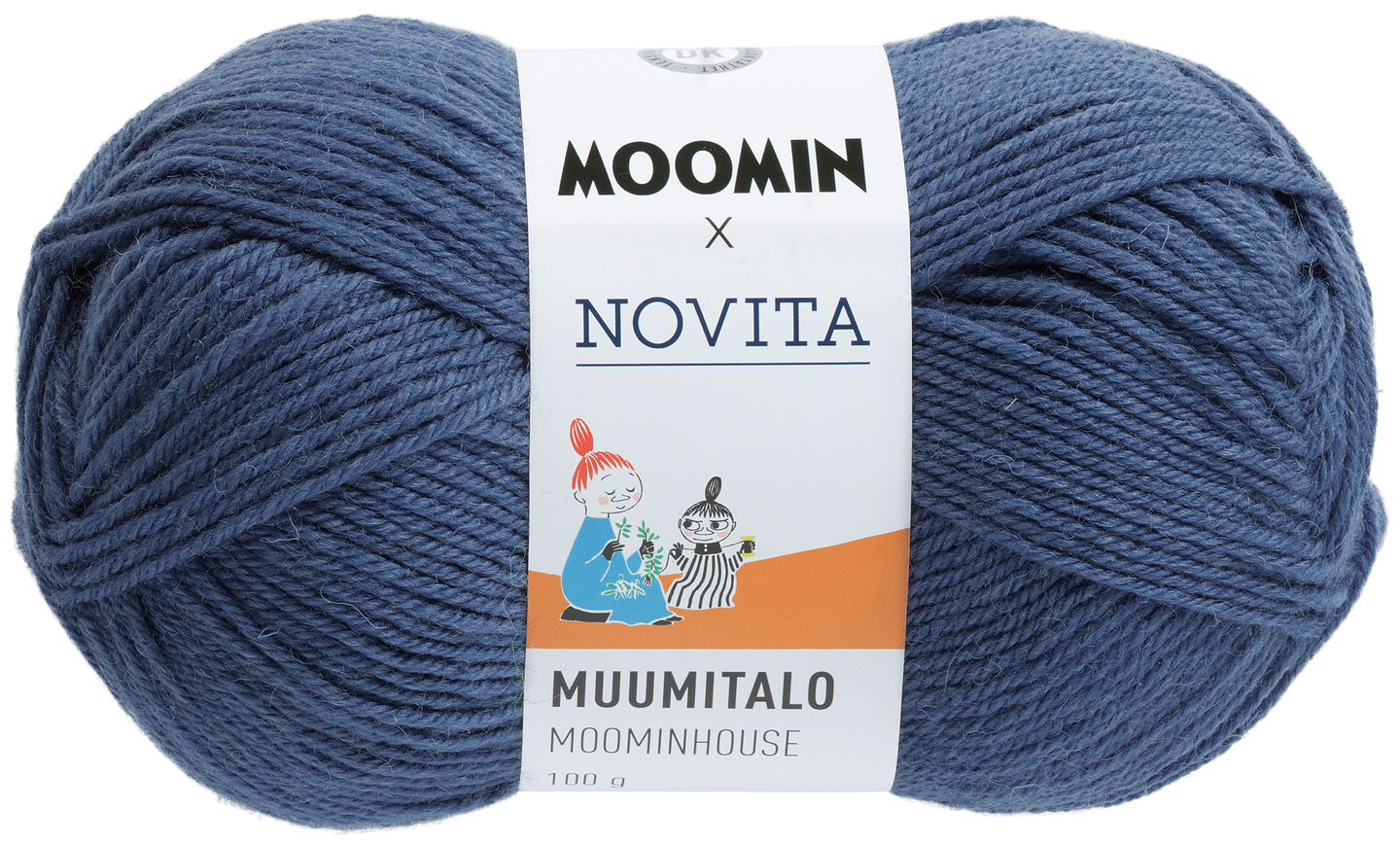 Novita lanka Muumitalo 100g 176 Mörkö