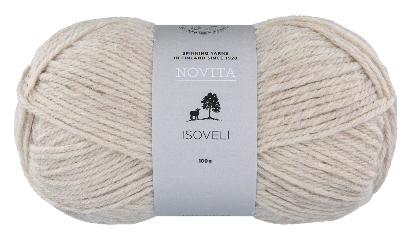 Novita Isoveli lanka 100g 061 pellava