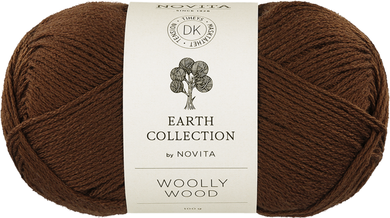 Novita Woolly Wood 100g 697 maa