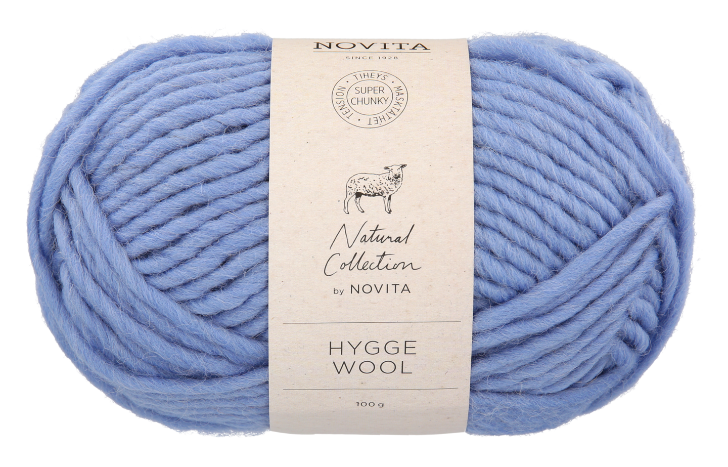 Novita Hygge Wool villalanka 100g 100 sola