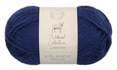 Novita Icelandic Wool 50g 164 mustikka
