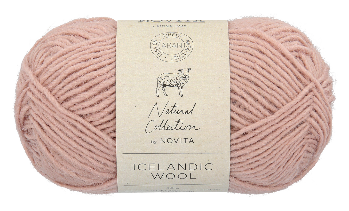 Novita Icelandic Wool 50g 505 silkkiyrtti