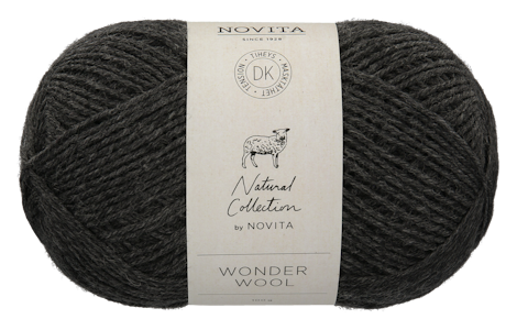 Novita Wonder Wool DK 100g 044 grafiitti