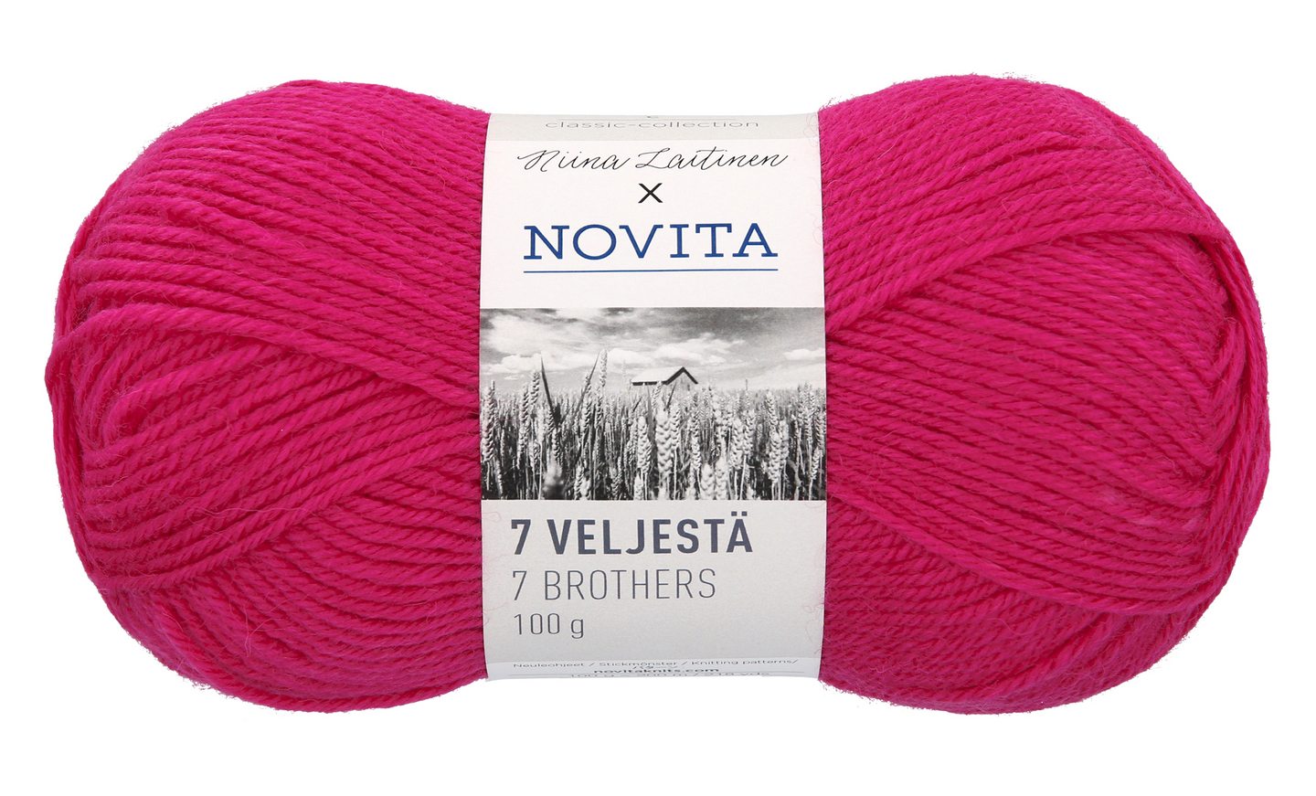 Novita 7 Veljestä 100g 555 anemone