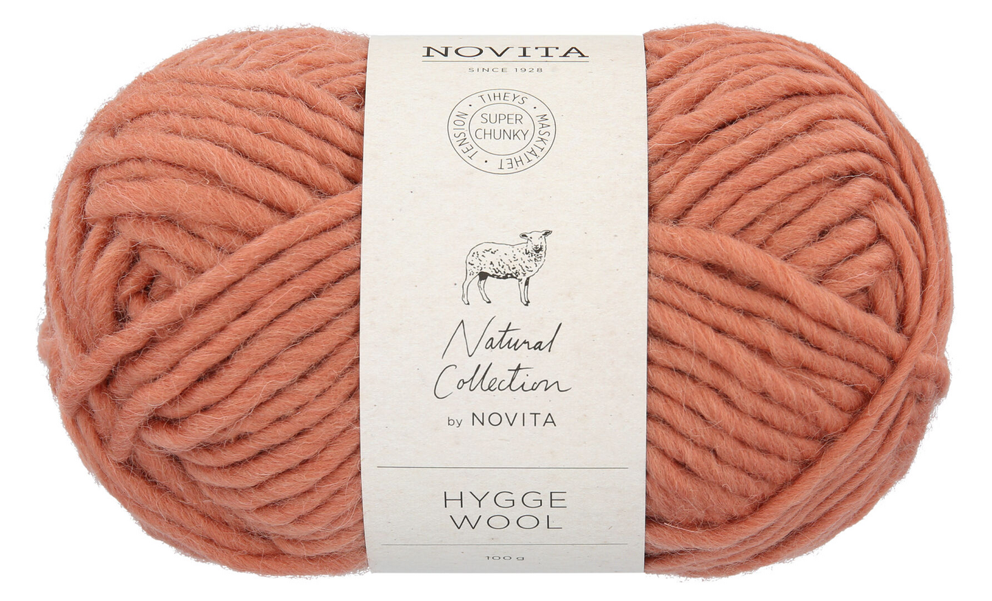 Novita Hygge Wool villalanka 100g 605 tee
