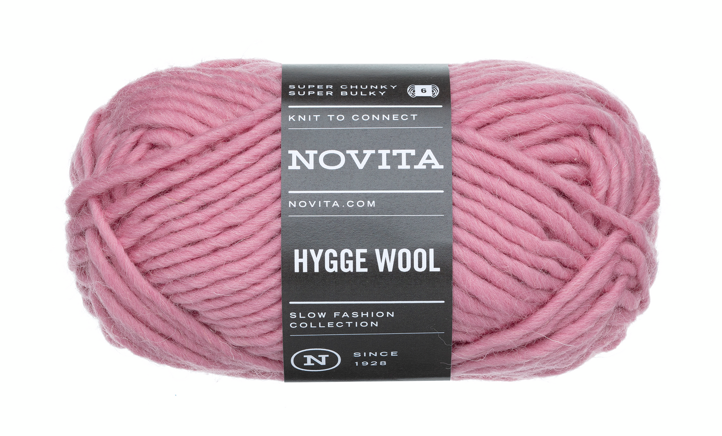 Novita Hygge Wool 100g 5031 flamingo