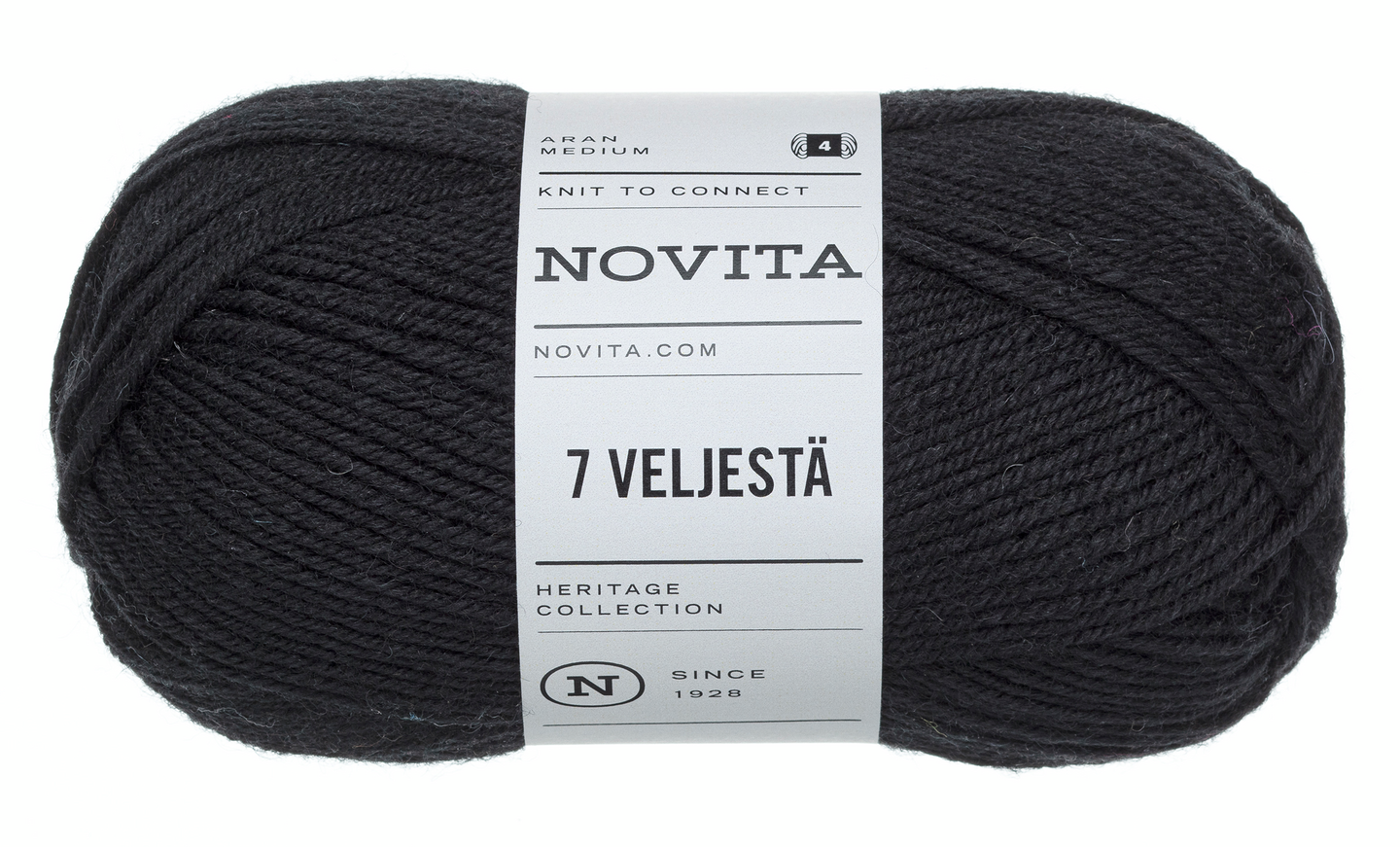 Novita 7 Veljestä 100g 099 noki