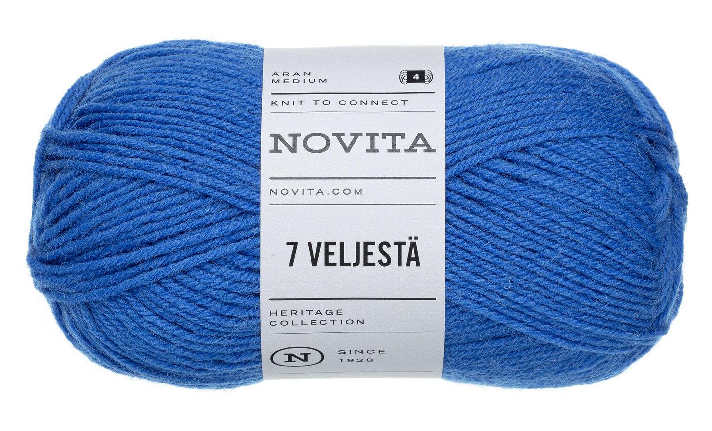 Novita 7 Veljestä 100g 136 lobelia