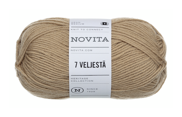 Novita 7 Veljestä 100g 618 särkkä