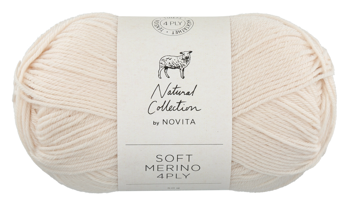 Novita Soft Merino 4PLY 006 mannapuuro