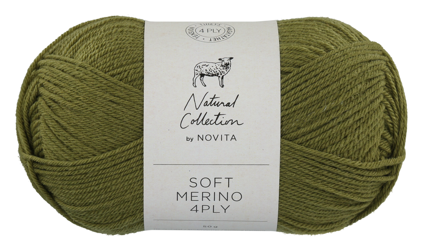 Novita Soft Merino 4PLY 50g 306 sammal