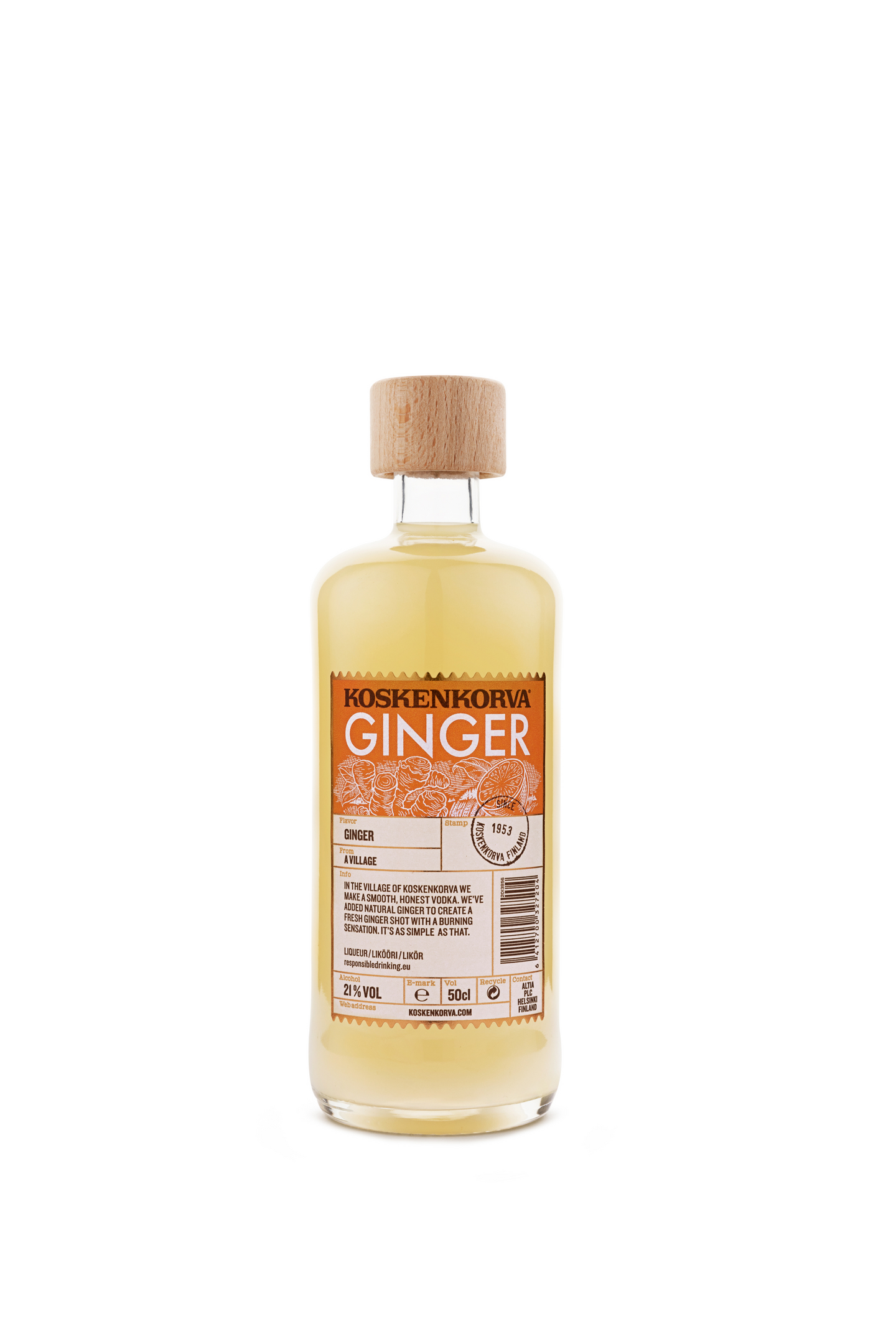 Koskenkorva Ginger Shot 50cl 21%