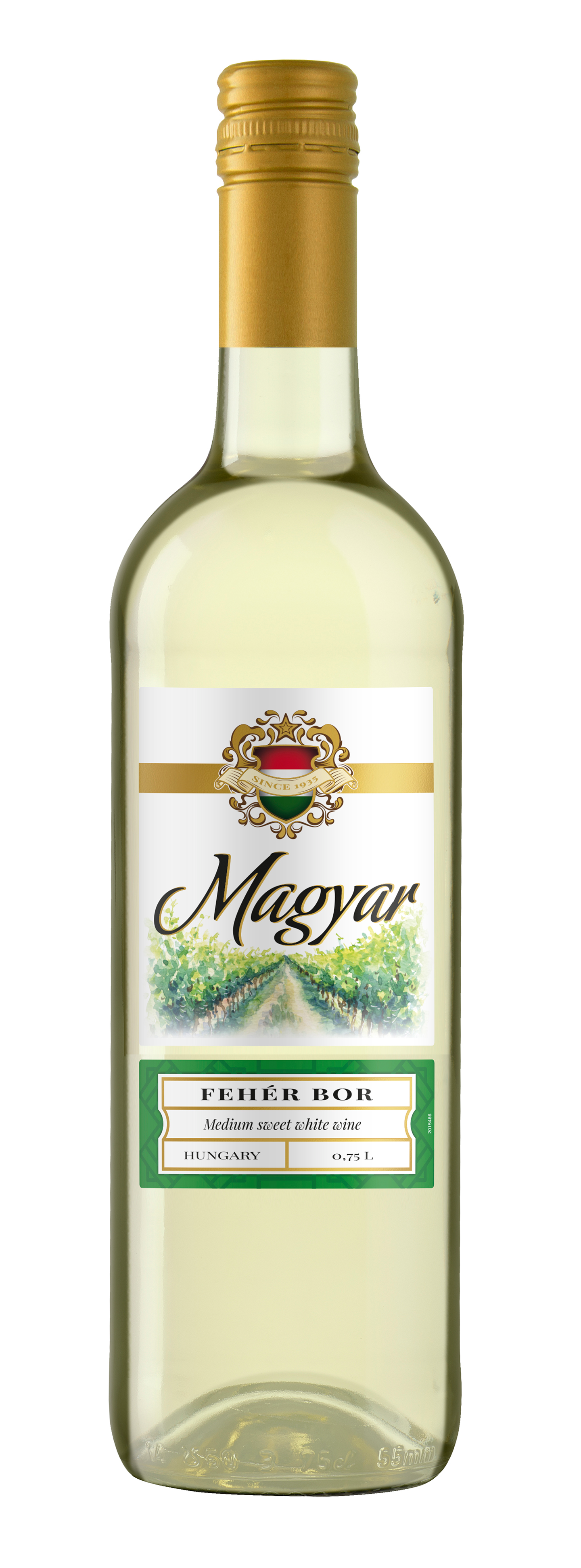 Magyar Feher Bor 75cl 12,5%