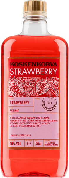 Koskenkorva Strawberry 70cl 20% PET